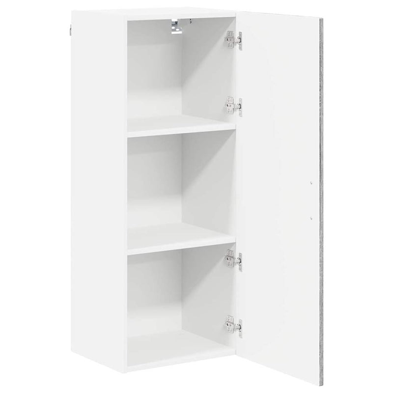 vidaXL Konyhaszekrény polcokkal Szürke Sonoma 40 x 31 x 100 cm Faanyag