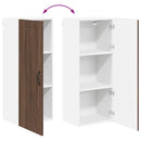 vidaXL Konyhaszekrény polcokkal Barna Tölgy 40 x 31 x 100 cm Faanyag