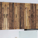 vidaXL Fali Szekrény LUCCA Antik Fa 40 x 31 x 100 cm Szerelt Fa