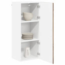 vidaXL Konyhaszekrény polcokkal Öreg fa 40 x 31 x 100 cm Faanyag