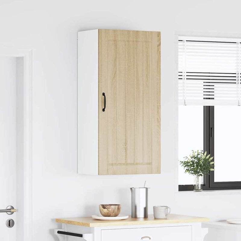 vidaXL Konyhaszekrény polcokkal Sonoma tölgy 50 x 31 x 100 cm Faanyag