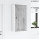 vidaXL Fali Szekrény LUCCA Betonszürke 50 x 31 x 100 cm Szerelt Fa