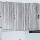 vidaXL Fali Szekrény LUCCA Szürke Sonoma 50 x 31 x 100 cm Szerelt Fa