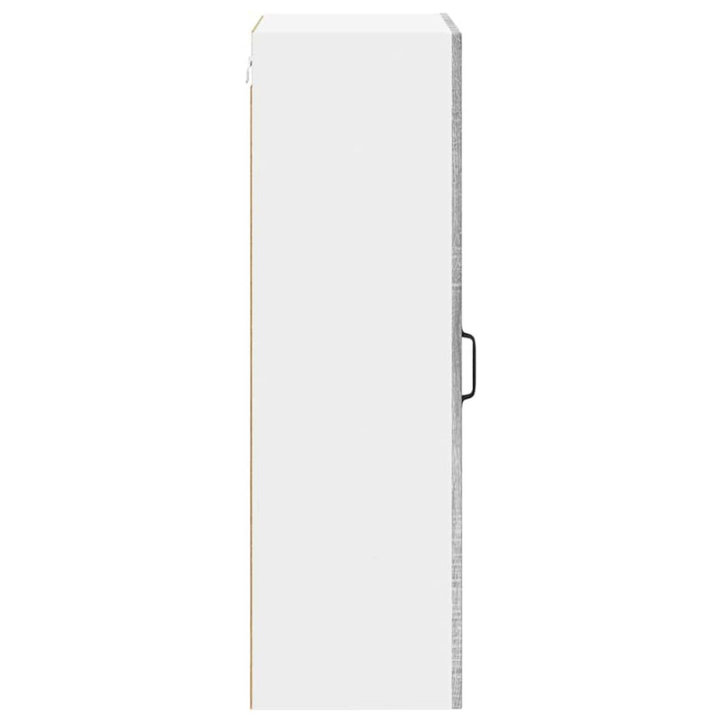 vidaXL Konyhaszekrény polcokkal Szürke Sonoma 50 x 31 x 100 cm Faanyag