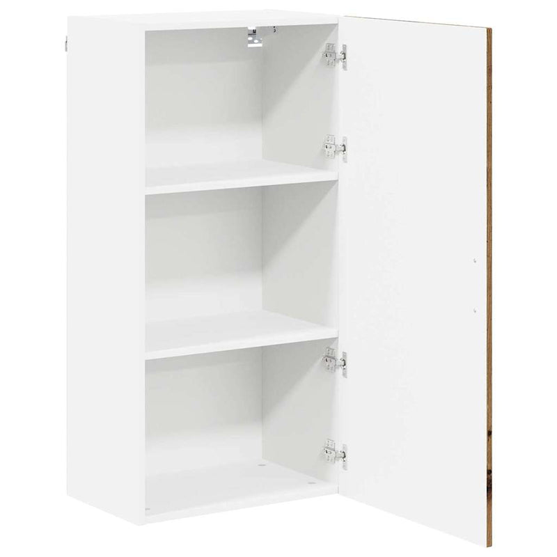 vidaXL Konyhaszekrény polcokkal Öreg fa 50 x 31 x 100 cm Faanyag