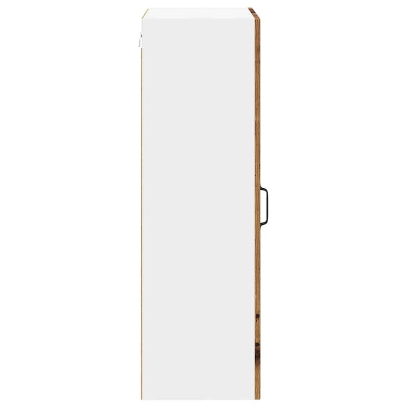 vidaXL Konyhaszekrény polcokkal Öreg fa 50 x 31 x 100 cm Faanyag