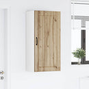 vidaXL Fali Szekrény LUCCA Kézműves Tölgy 50 x 31 x 100 cm Szerelt Fa