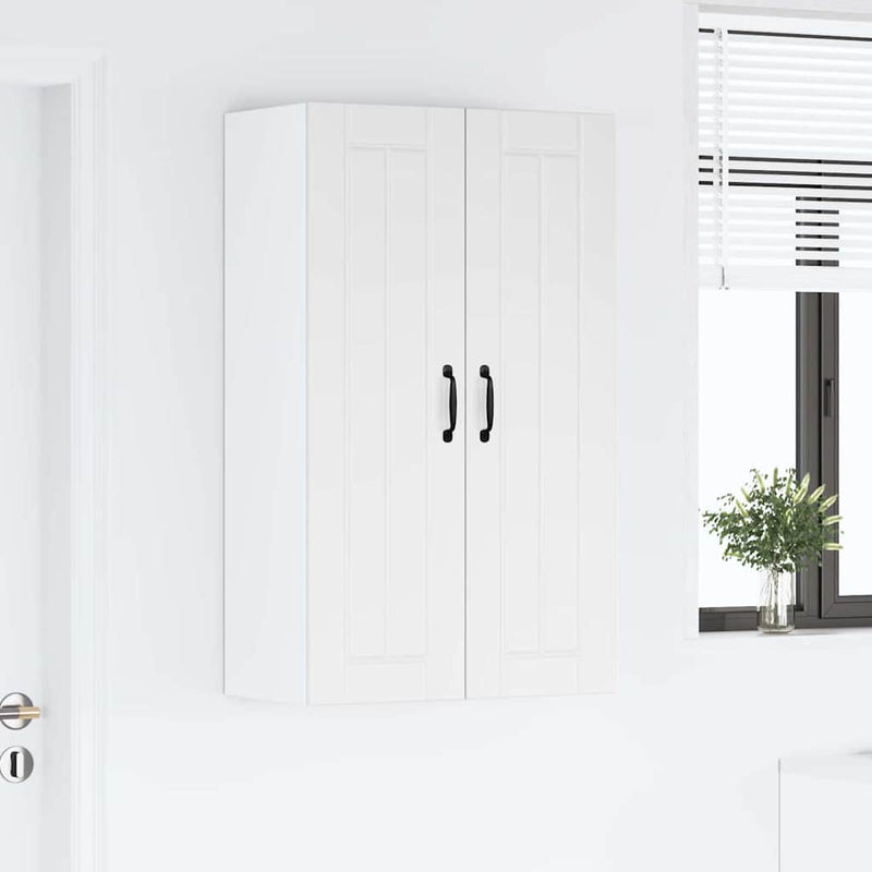 vidaXL Konyhaszekrény polcokkal Fehér 60 x 31 x 100 cm Faanyag