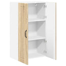 vidaXL Konyhaszekrény polcokkal Sonoma tölgy 60 x 31 x 100 cm Faanyag