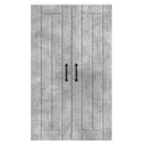 vidaXL Fali Szekrény LUCCA Betonszürke 60 x 31 x 100 cm Szerelt Fa