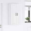 vidaXL Fali Szekrény LUCCA Magasfényű Fehér 60 x 31 x 100 cm