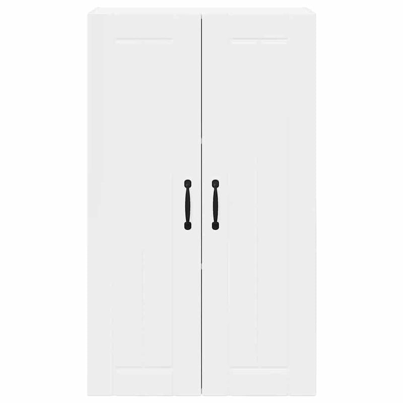 vidaXL Konyhaszekrény Magas Fényű Fehér 60 x 31 x 100 cm Faanyag