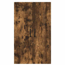 vidaXL Konyhaszekrény polcokkal Füstölt tölgy 60 x 31 x 100 cm Faanyag