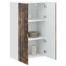 vidaXL Fali Szekrény LUCCA Füstös Tölgy 60 x 31 x 100 cm Szerelt Fa