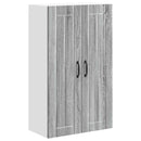 vidaXL Fali Szekrény LUCCA Szürke Sonoma 60 x 31 x 100 cm Szerelt Fa