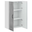 vidaXL Fali Szekrény LUCCA Szürke Sonoma 60 x 31 x 100 cm Szerelt Fa