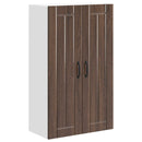 vidaXL Fali Szekrény LUCCA Barna Tölgy 60 x 31 x 100 cm Szerelt Fa