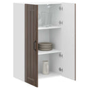 vidaXL Fali Szekrény LUCCA Barna Tölgy 60 x 31 x 100 cm Szerelt Fa