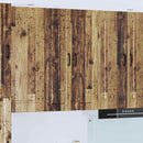 vidaXL Fali Szekrény LUCCA Antik Fa 60 x 31 x 100 cm Szerelt Fa