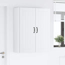 vidaXL Fali Szekrény LUCCA Fehér 80 x 31 x 100 cm Szerelt Fa