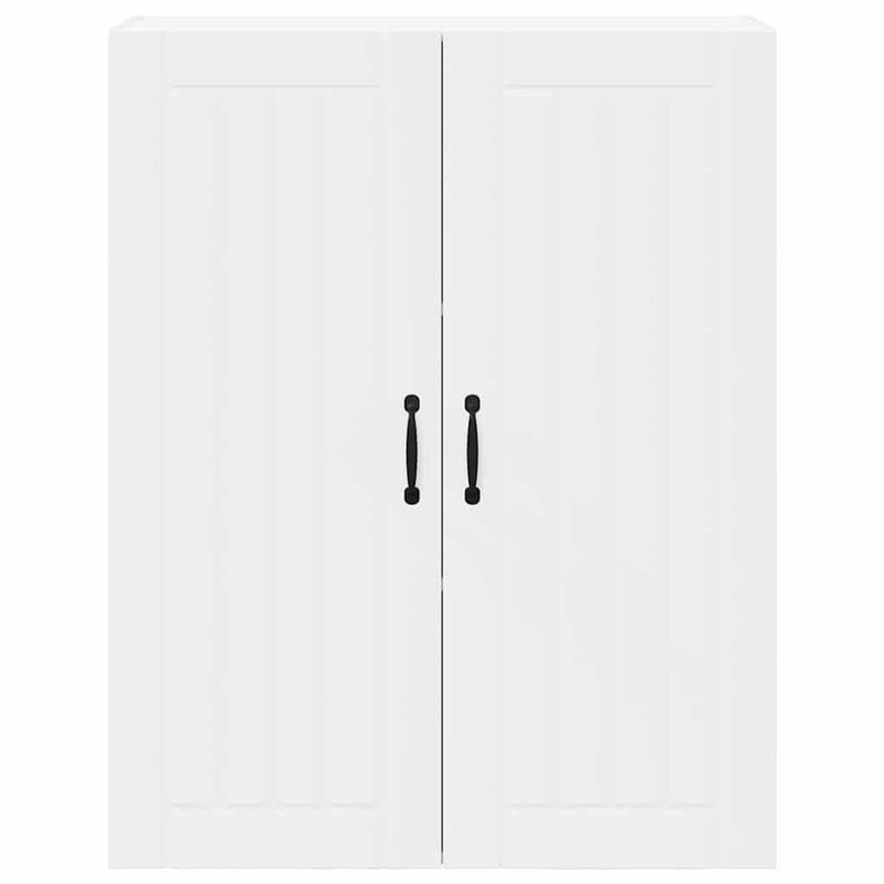 vidaXL Konyhaszekrény polcokkal Fehér 80 x 31 x 100 cm Faanyag