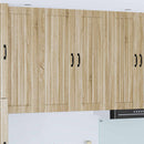 vidaXL Fali Szekrény LUCCA Sonoma Tölgy 80 x 31 x 100 cm Szerelt Fa