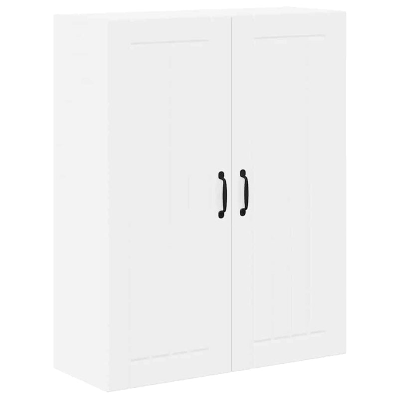 vidaXL Konyhaszekrény Magas Fényű Fehér 80 x 31 x 100 cm Faanyag