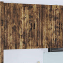 vidaXL Fali Szekrény LUCCA Füstös Tölgy 80 x 31 x 100 cm Szerelt Fa