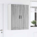 vidaXL Fali Szekrény LUCCA Szürke Sonoma 80 x 31 x 100 cm Szerelt Fa