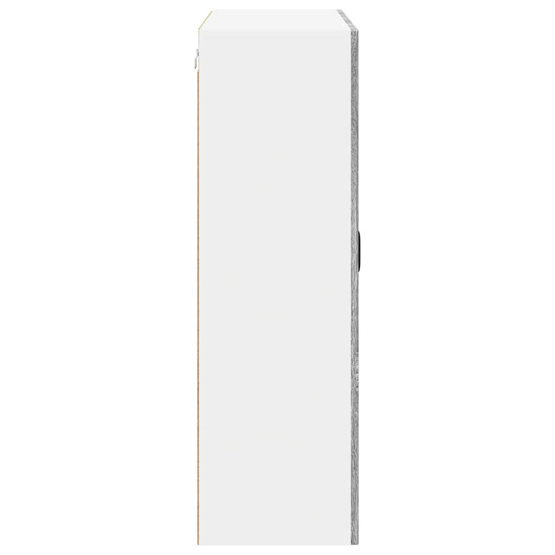 vidaXL Konyhaszekrény polcokkal Szürke Sonoma 80 x 31 x 100 cm Faanyag