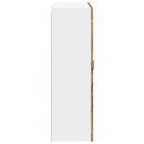 vidaXL Konyhaszekrény polcokkal Öreg fa 80 x 31 x 100 cm Faanyag