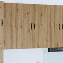 vidaXL Konyhaszekrény polcokkal Artisan tölgy 80 x 31 x 100 cm Faanyag