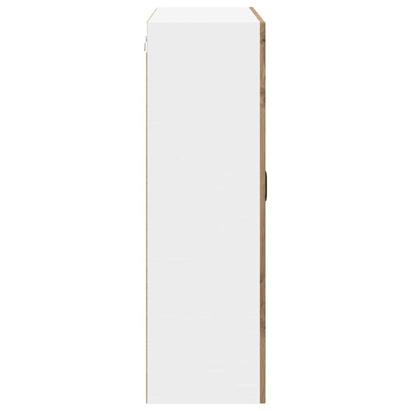 vidaXL Konyhaszekrény polcokkal Artisan tölgy 80 x 31 x 100 cm Faanyag