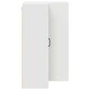 vidaXL Konyhaszekrény polcokkal Fehér 57 x 57 x 100 cm Faanyag