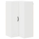 vidaXL Konyhaszekrény Magas Fényű Fehér 57 x 57 x 100 cm Faanyag