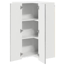 vidaXL Konyhaszekrény polcokkal Szürke Sonoma 57 x 57 x 100 cm Faanyag