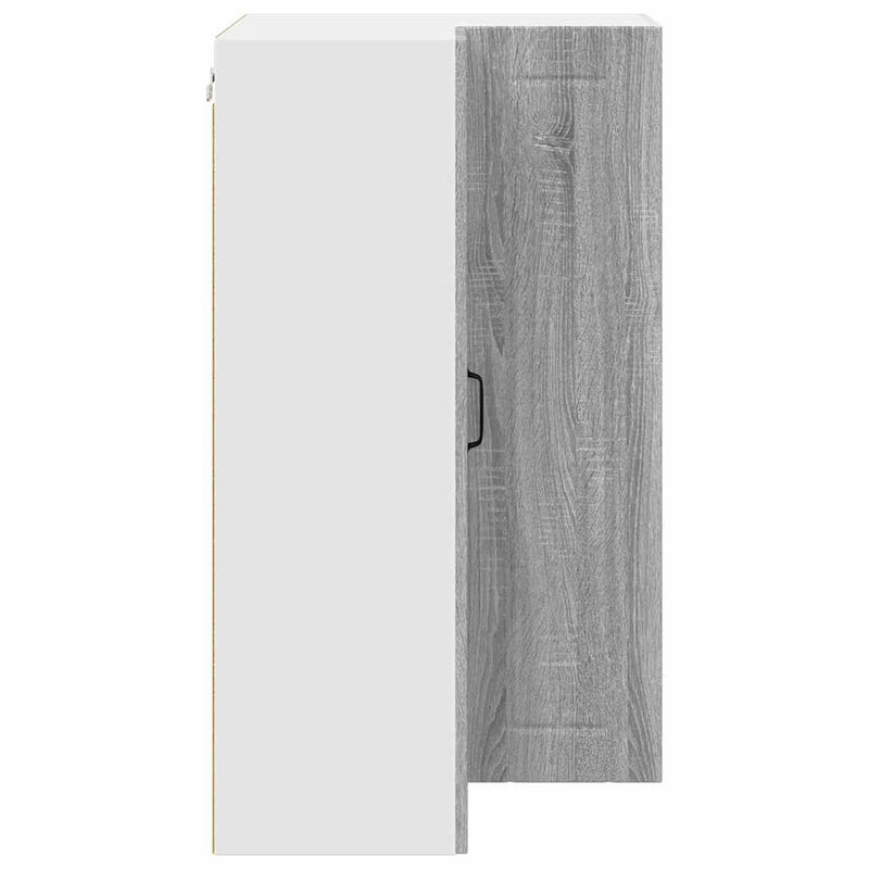 vidaXL Konyhaszekrény polcokkal Szürke Sonoma 57 x 57 x 100 cm Faanyag