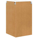vidaXL Fali sarokszekrény LUCCA Antik Fa 57 x 57 x 100 cm Szerelt Fa