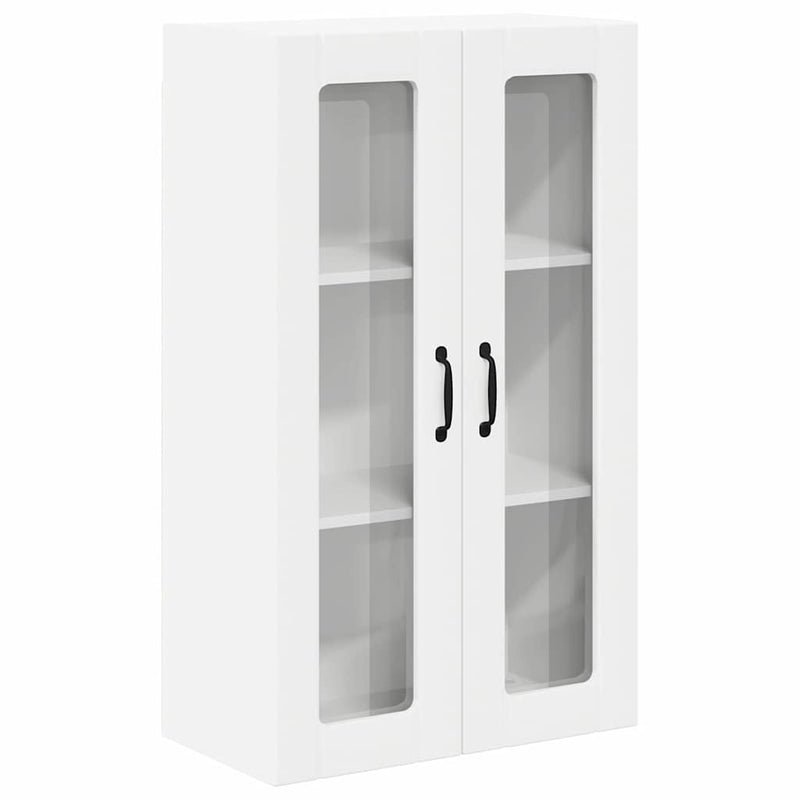 vidaXL Fali konyhaszekrény polcokkal Fehér 60 x 31 x 100 cm Faanyag