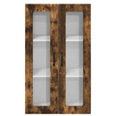 vidaXL Fali konyhaszekrény Füstölt tölgy 60 x 31 x 100 cm Faanyag