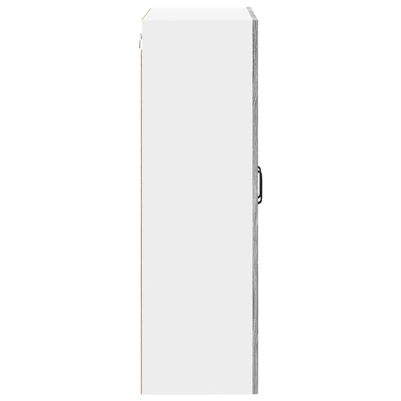 vidaXL Fali konyhaszekrény Szürke Sonoma 60 x 31 x 100 cm Faanyag