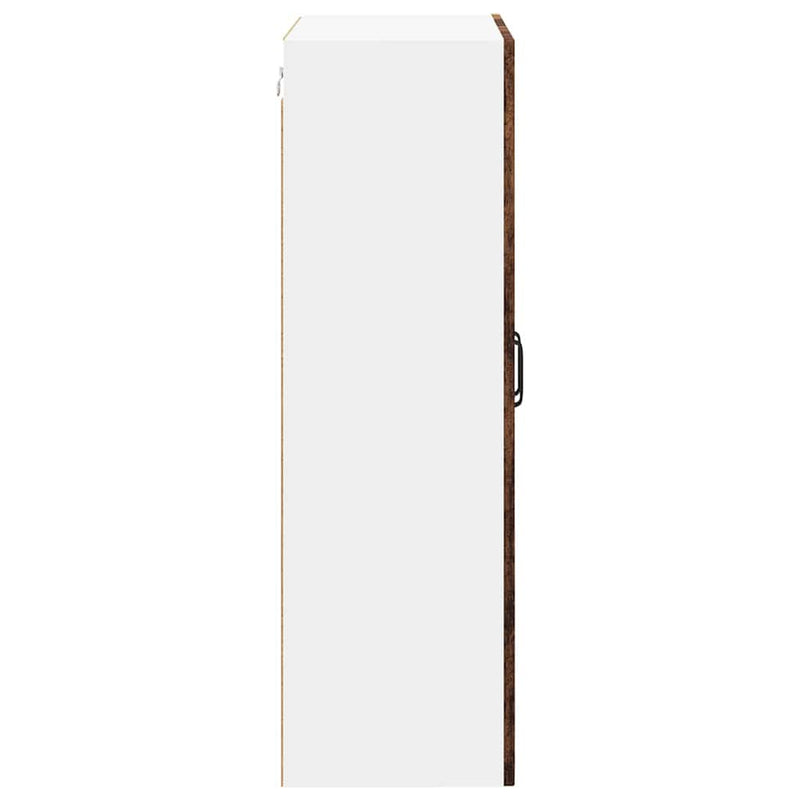 vidaXL Fali konyhaszekrény polcokkal Öreg fa 60 x 31 x 100 cm Faanyag