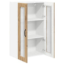 vidaXL Fali konyhaszekrény Artisan tölgy 60 x 31 x 100 cm Faanyag