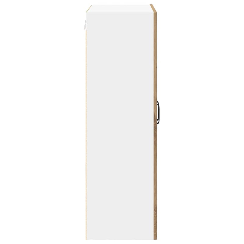 vidaXL Fali konyhaszekrény Artisan tölgy 60 x 31 x 100 cm Faanyag