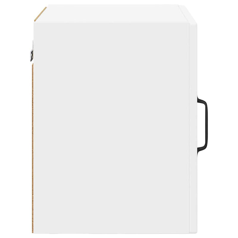 vidaXL Fali konyhaszekrény ajtóval 2 pcs Fehér 40 x 31 x 40 cm Faanyag