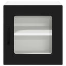 vidaXL Fali konyhaszekrény 2 pcs Fekete 40 x 31 x 40 cm Faanyag