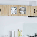 vidaXL Fali konyhaszekrény Sonoma tölgy 40 x 31 x 40 cm Faanyag