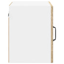 vidaXL Fali üveges szekrény PORTO 2 pcs Sonoma tölgy 40 x 31 x 40 cm