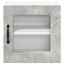 vidaXL Fali konyhaszekrény Beton Szürke 40 x 31 x 40 cm Faanyag