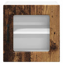 vidaXL Fali konyhaszekrény polcokkal Öreg fa 40 x 31 x 40 cm Faanyag